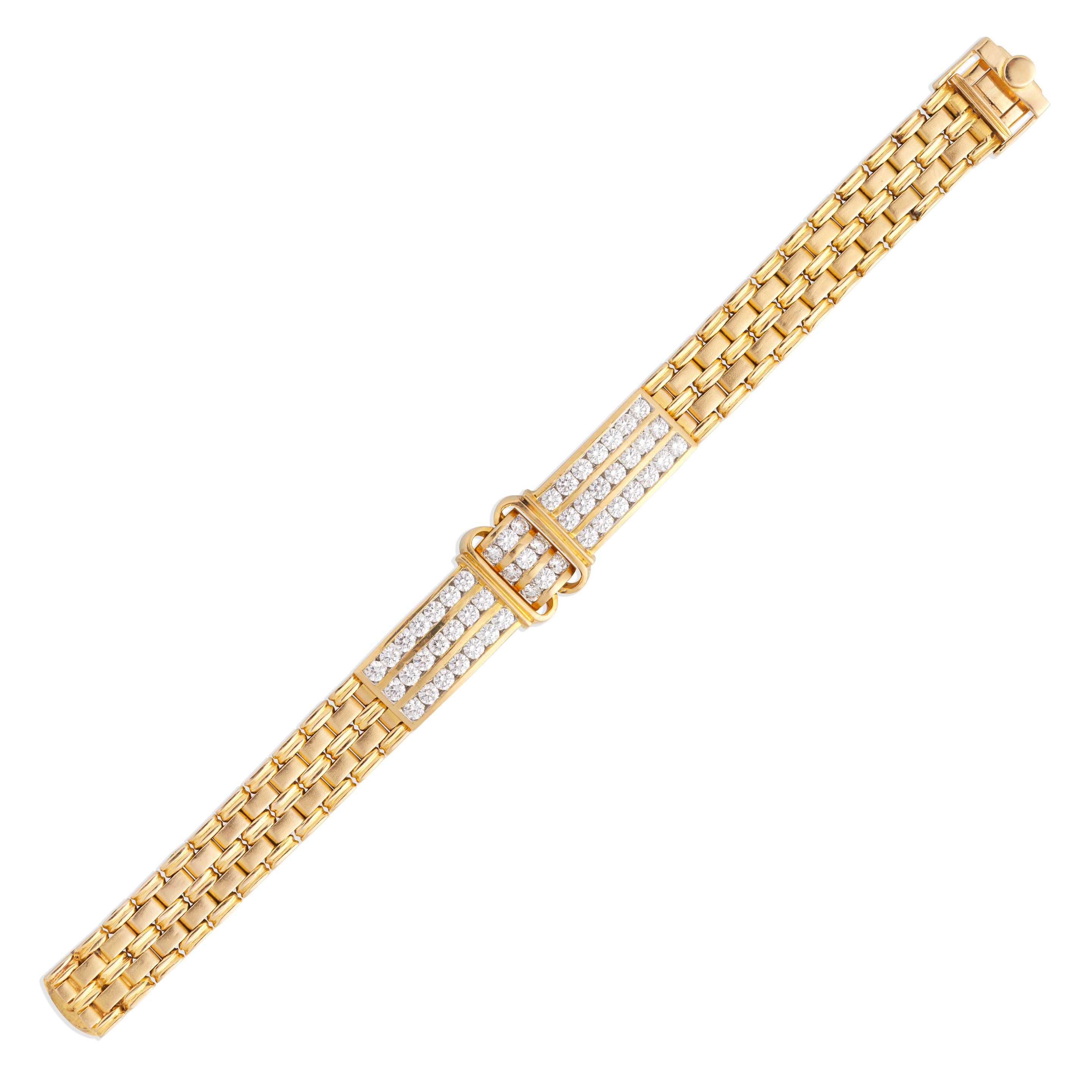 DIAMOND-SET BRACELET