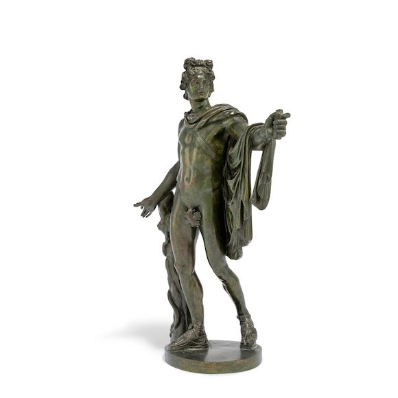Bonhams : Francesco Righetti I (Italian, 1738-1819): A patinated bronze ...