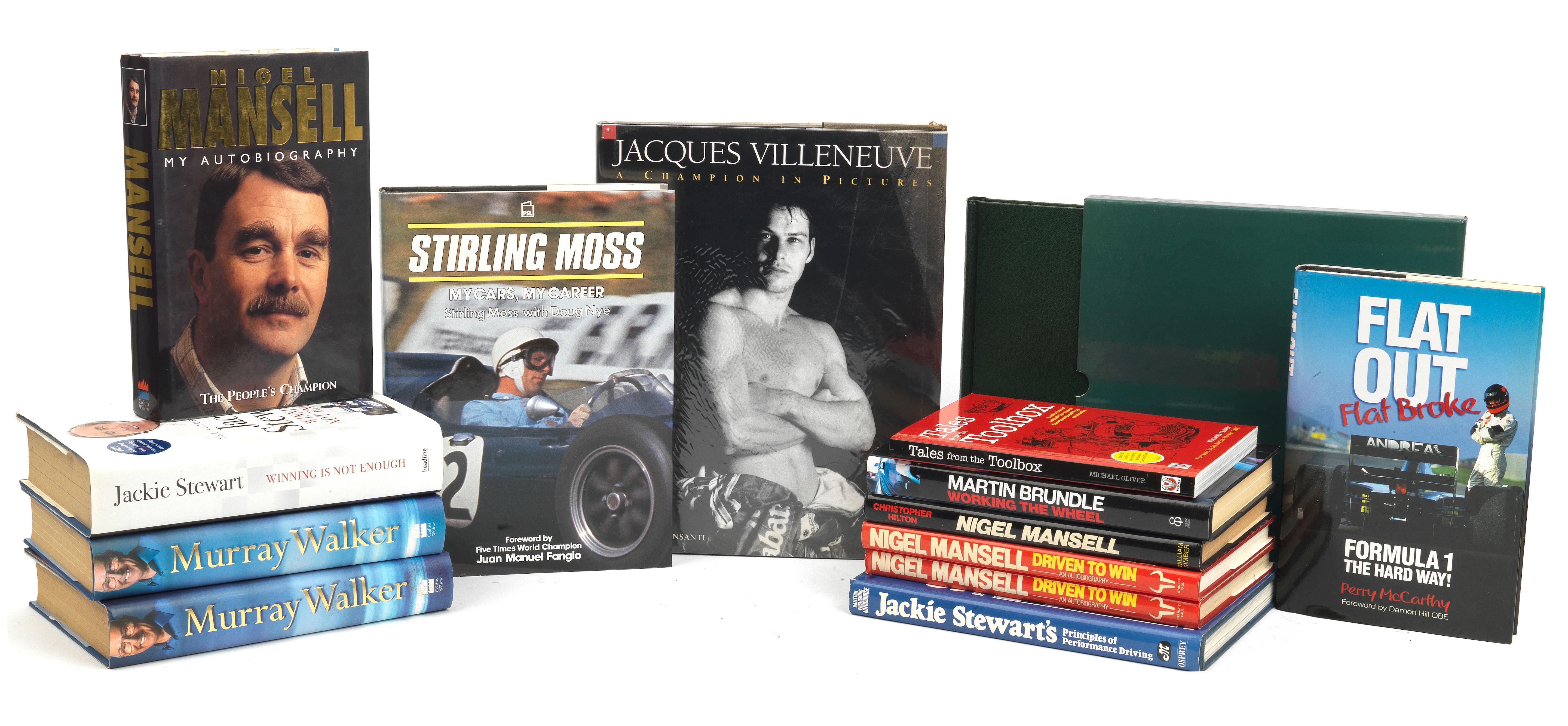 Bonhams Cars : Signed Grand Prix, F1 and racing driver books and ...