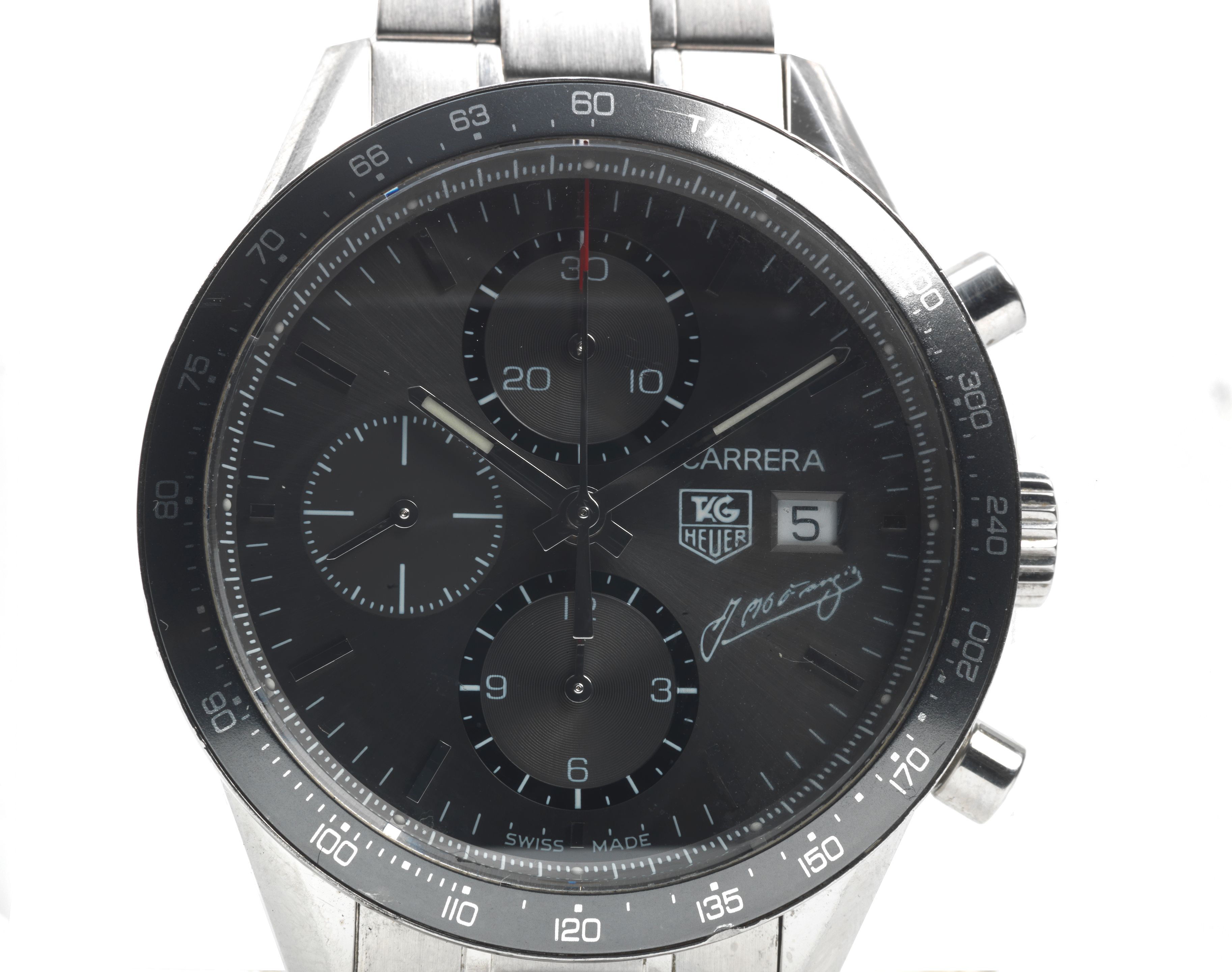 A limited edition Tag Heuer Carrera Calibre 16 Bonhams Cars