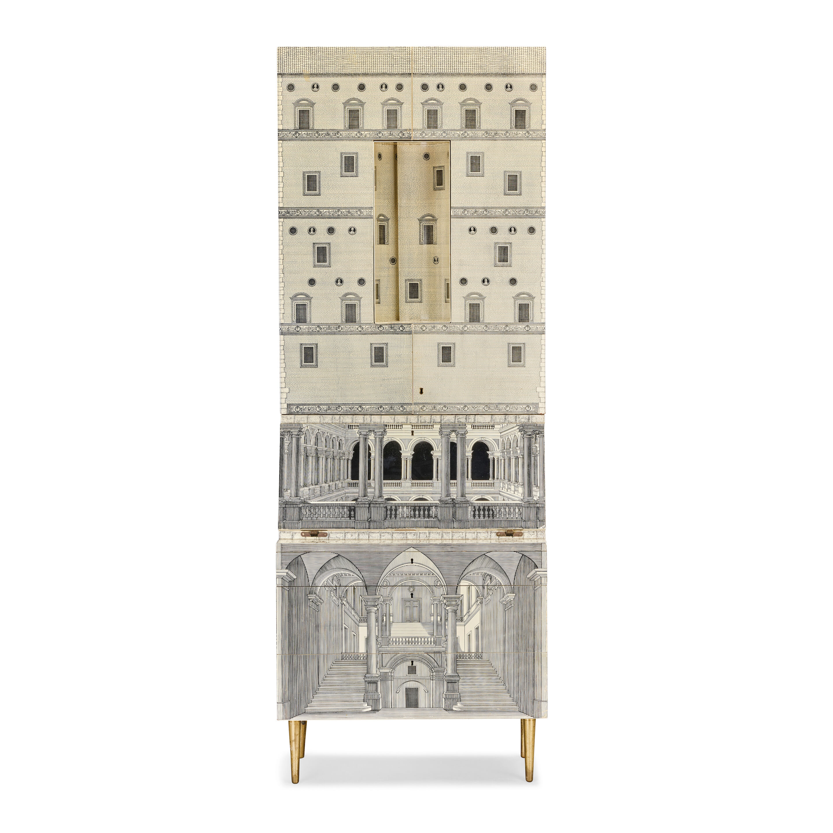 Piero Fornasetti (Italian, 1913-1988): an early printed lacquer