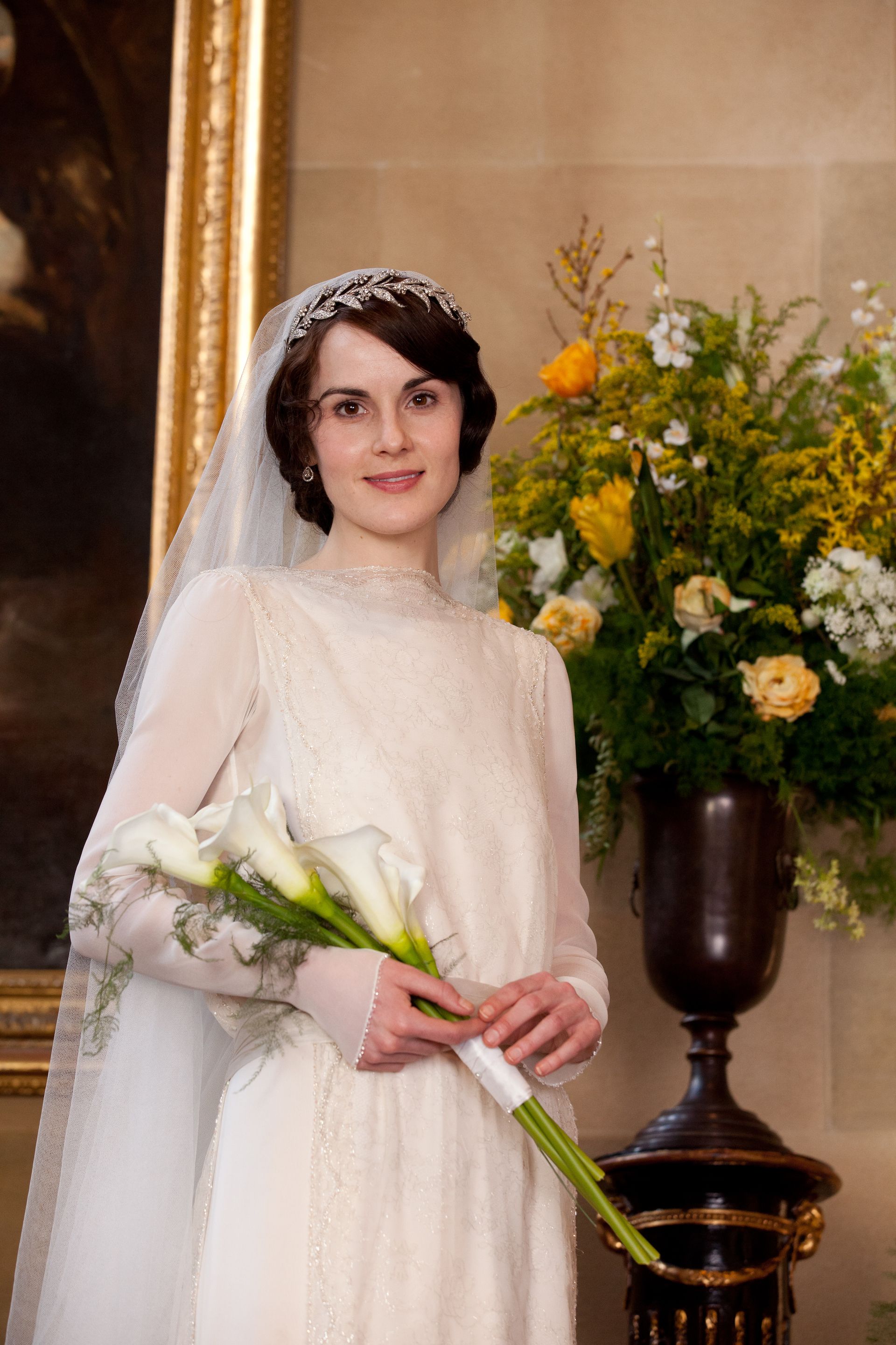 knee length dresses for ladies Lady Mary Crawley Downton Abbey styled Edwardian evening dress  MJcostume