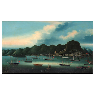 CHINESE ARTIST (CIRCA 1870) Hong Kong Harbour