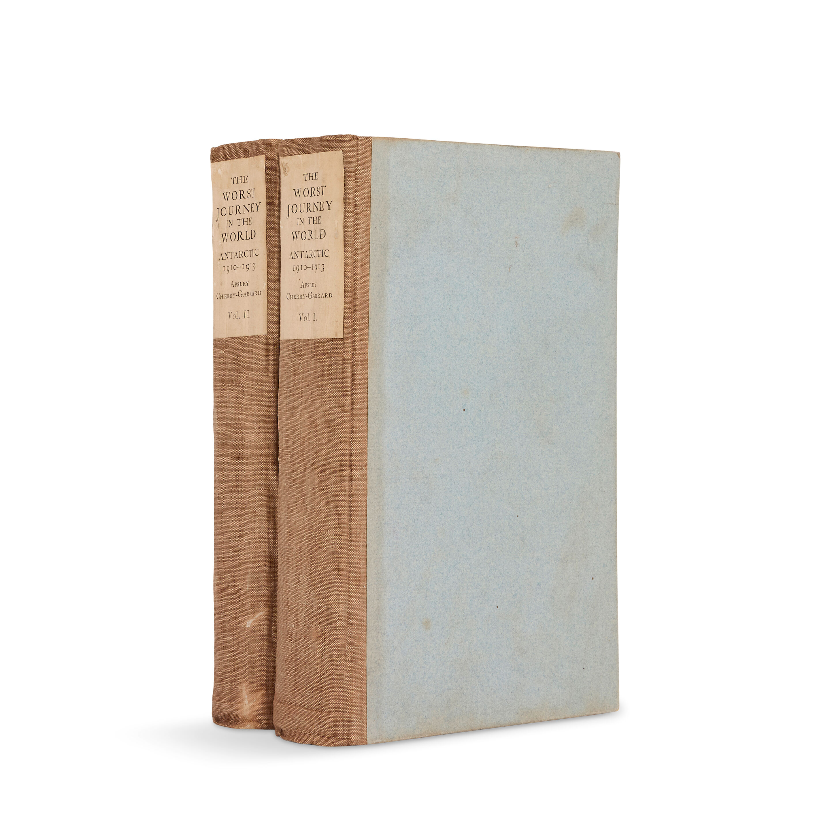 HENRI HECHT MAÏK, CHERRY-GARRARD (APSLEY) The Worst Journey in the World, 2 vol., FIRST EDITION, AUTHOR'S PRESENTATION COPY, Constable & Co., [1922]