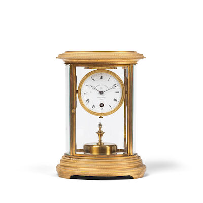 Pendule 400 jours, début XXe siècleA early 20th century '400 day' clock Grivolas Paris
