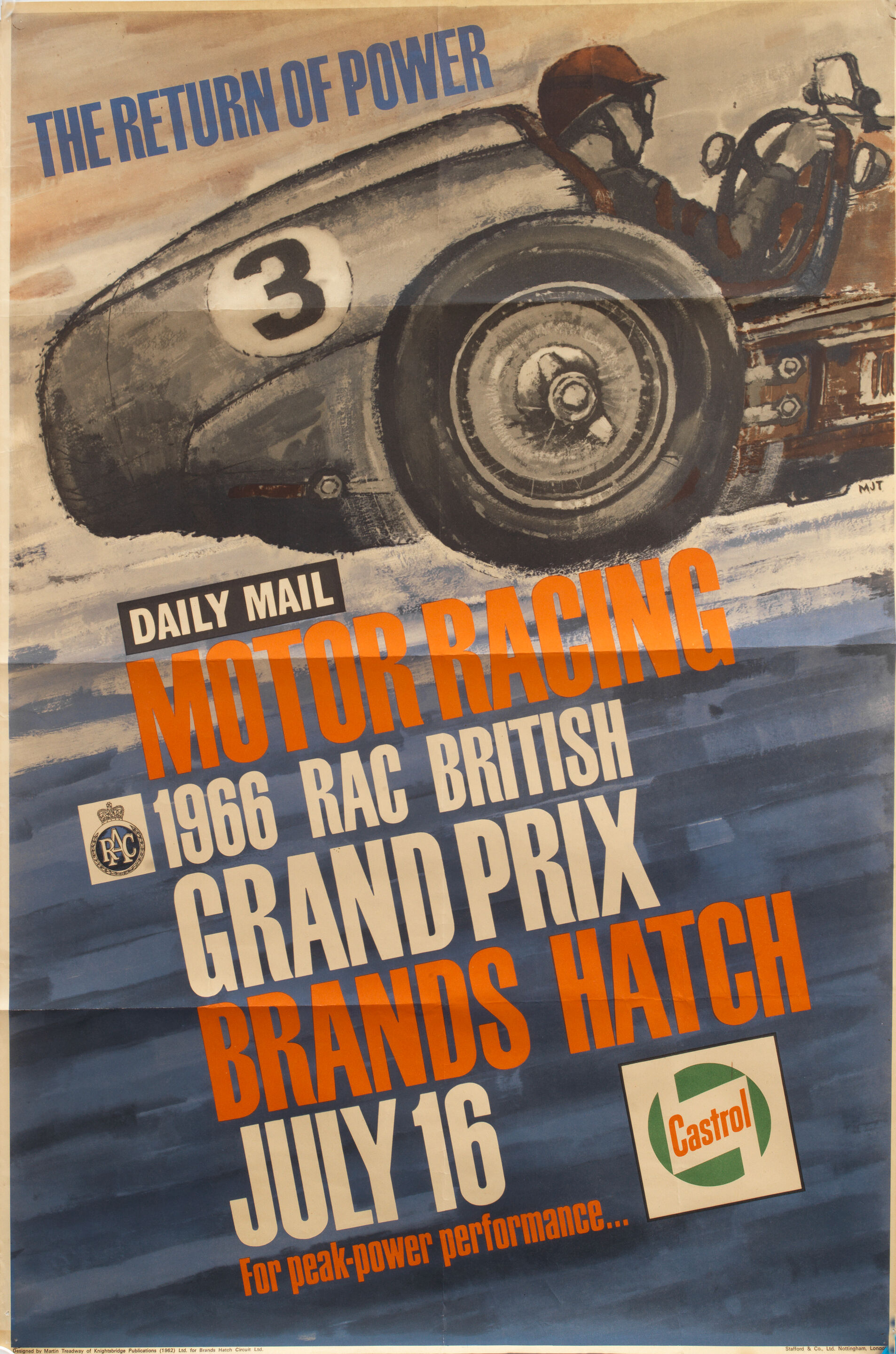 Bonhams Cars : Six 1960s Grand Prix race posters, ((7))