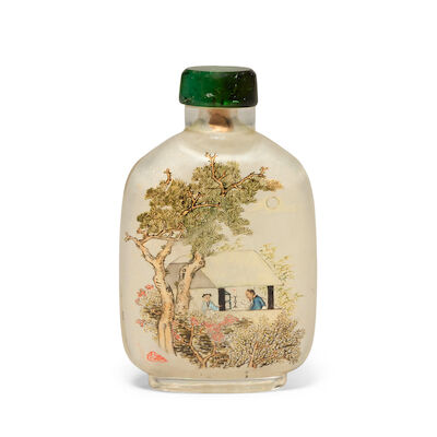 AN INSIDE-PAINTED ROCK CRYSTAL SNUFF BOTTLE Ma Shaoxuan (1867–1939), dated bingshen year (1896) and of the period (2)