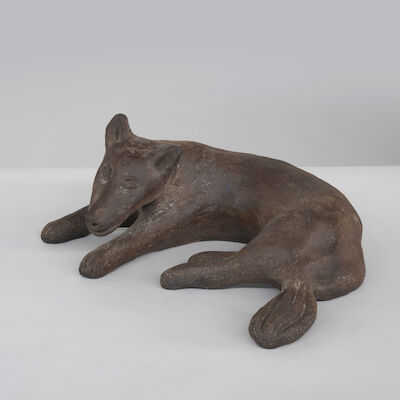 NATHALIE DU PASQUIER (1957) Sculpture de la série Animali da giardino