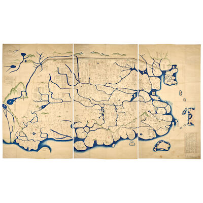 A MAP OF CHINA 1851