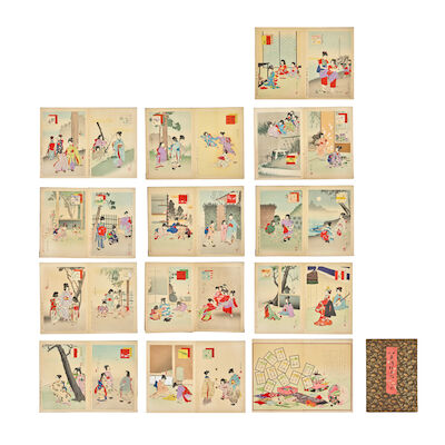 MIYAGAWA SHUNTEI (1873-1914) c.1890s