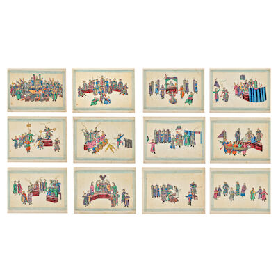 HOANQUA (19TH CENTURY) Festival scenes