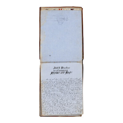 A manuscript diary of J. W. Barber, a soldier serving in India with 3rd Company, 78th Regiment of Foot (later the Seaforth Highlanders), and apparently killed at Cawnpore during the uprising of 1857 India, circa 1845-1857(2)