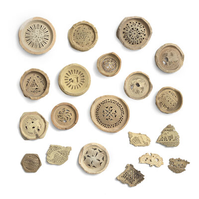 A group of twenty Fatimid pottery filters Egypt, 10th/ 11th Century(20)