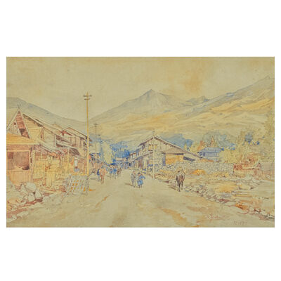 YOSHIDA HIROSHI (1876-1950), CIRCA 1900 Nikko