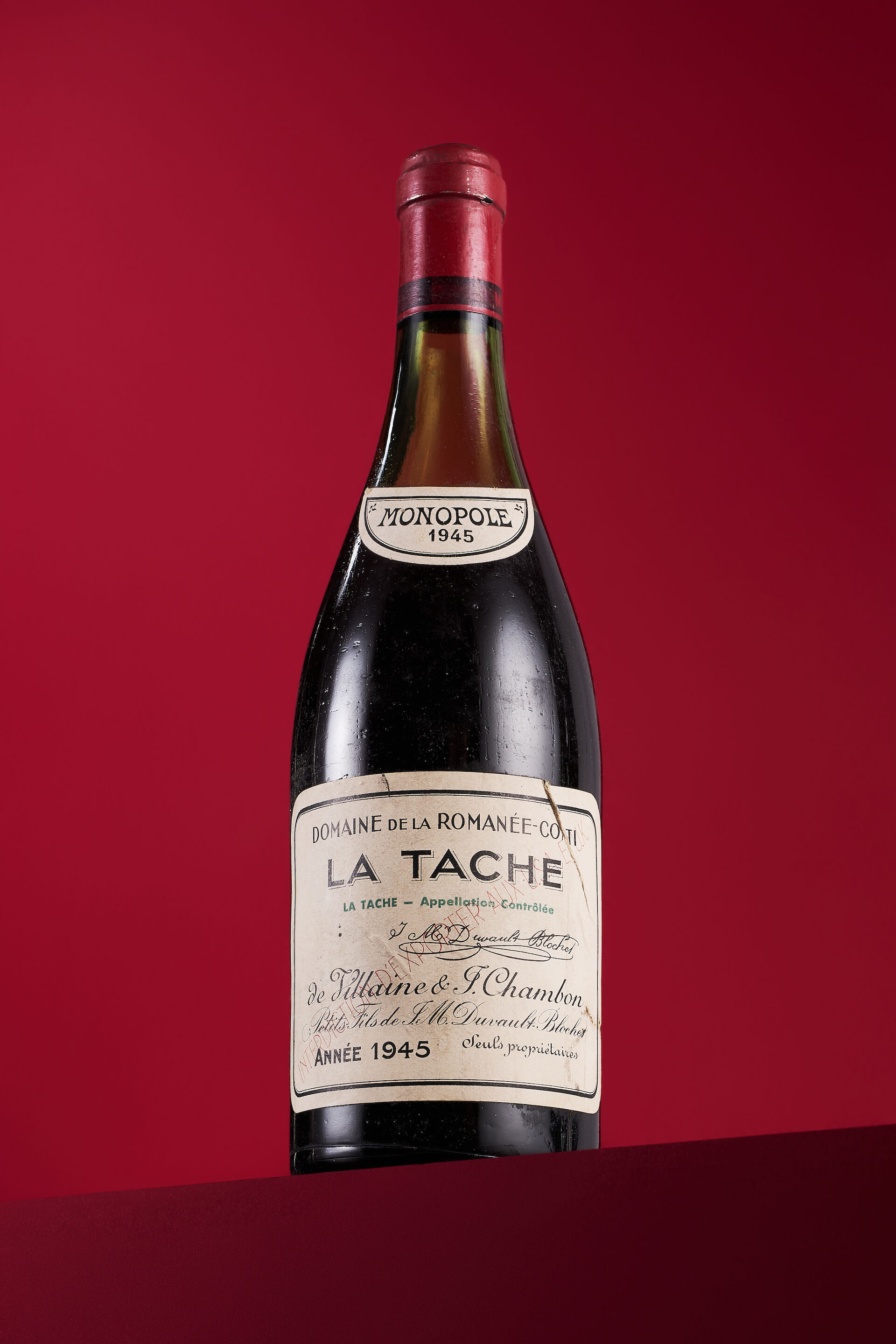 Domaine de la Romanée-Conti & Domaine Leroy: Two Private Collections, featuring La Tâche 1945