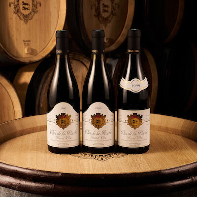 Vertical of Domaine Hubert Lignier, Clos de la Roche Grand Cru, 1991, 1993 & 1999 (3 x 750ml) and an Annual Allocation