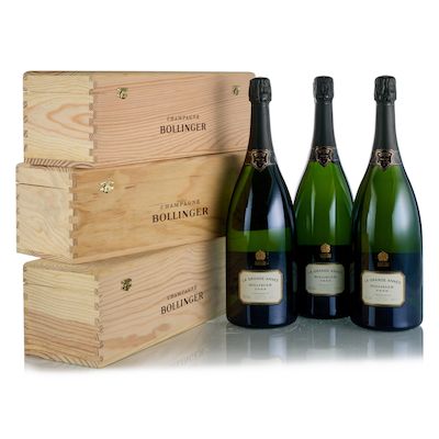 Champagne Bollinger, Grande Année, Brut, 1999 (3 x Magnum)