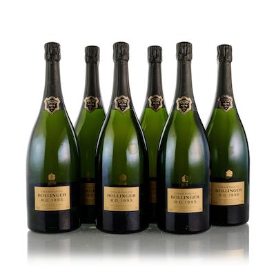 Champagne Bollinger, R.D., Extra Brut, 1995 (6 x Magnum)