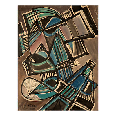 YANNIS GAITIS (1923-1984) Sans titre