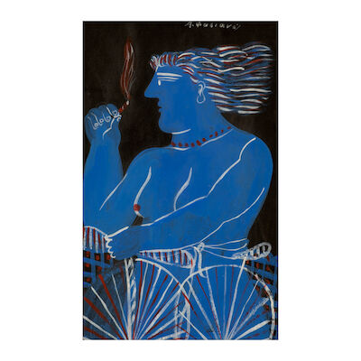 ALECOS FASSIANOS (1935-2022) La cycliste