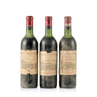 Château Petit-Village, Pomerol, 1955 (3 x 750ml)