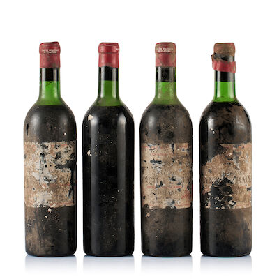 Château Lynch-Bages, Pauillac, Grand Cru Classé, 1959 & 1966 (4 x 750ml)