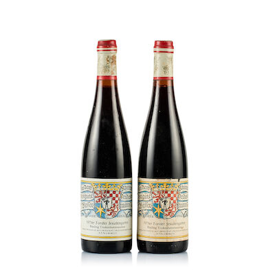 Weingut Dr Baffer, Forster Jesuitengarten, Riesling, Trockenbeerenauslese, 1971 (2 x 750ml)