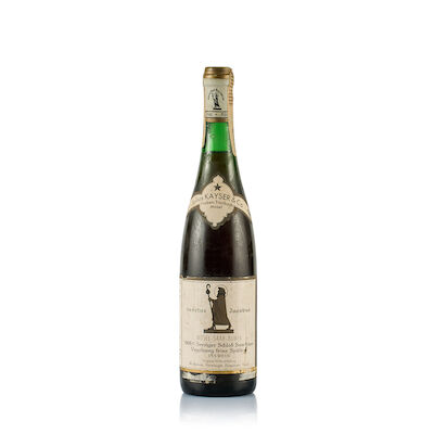 Julius Kayser & Co, Mosel, Serriger Schloss Saarfelser, Eiswein, 1966 (1 x 750ml)