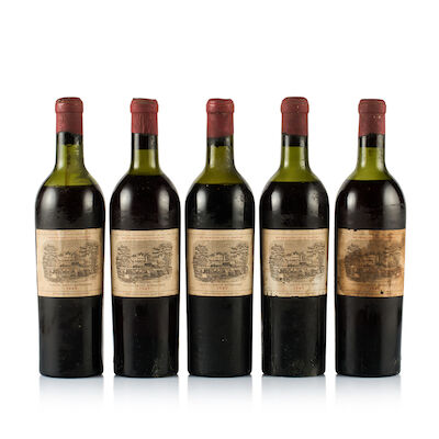 Château Lafite Rothschild, Pauillac, 1er Grand Cru Classé, 1949 (5 x 750ml)