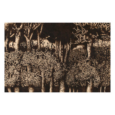 MARIOS PRASSINOS (1916-1985) Arbres