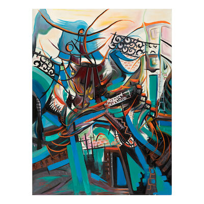 GEORGE FRANGOS (1936-2011) Plaka, Athènes
