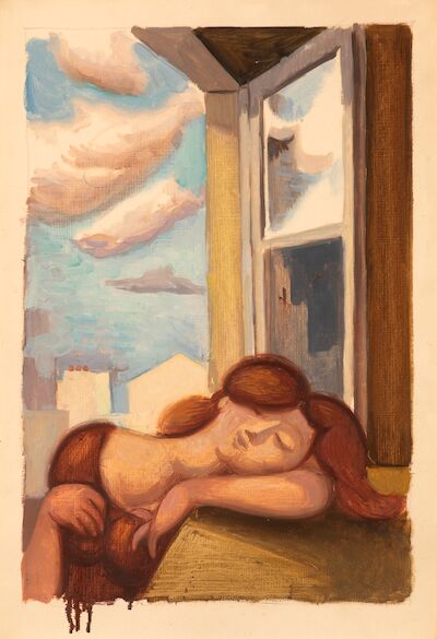 MARIOS PRASSINOS (1916-1985) a) Yo accoudée b) Nu (2)
