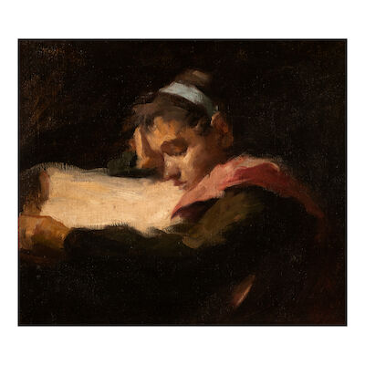 SPYRIDON VIKATOS (1878-1960) Un moment de repos