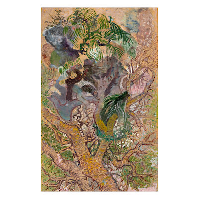 NIKOS HADJIKYRIAKOS-GHIKA (1906-1994) Intricate branches / Tree tops II