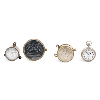 A 'Wimperis' No.394 Accelerometer by Elliott Brothers of London, patented 1909, ((4))