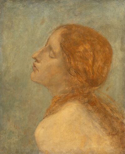 NIKOLAOS GYSIS (1842-1901) L'âme perdue