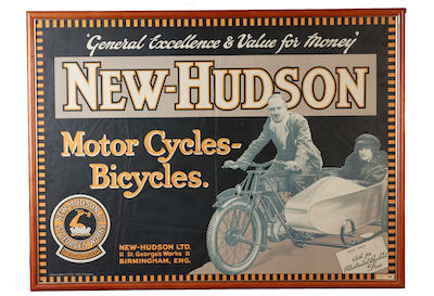 A New-Hudson poster, circa 1920