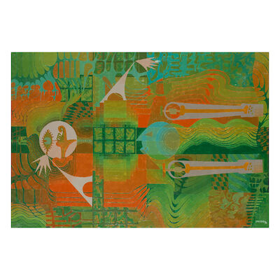 VOULA MASSOURA (born 1936) Composition no. 17