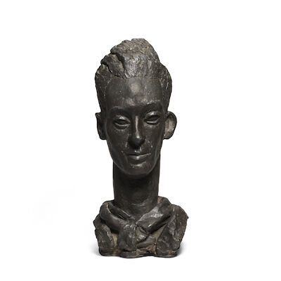 Frank Dobson R.A. (British, 1886-1963) Bust of Cedric Morris 56 cm. (22 1/6 in.) high Cast in 1919-20 (Unique)