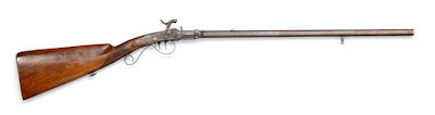 Nicolai Johan Løbnitz: Christian VIII of Denmark's luxury-qualityhunting rifle, featuring the breech-loading system.