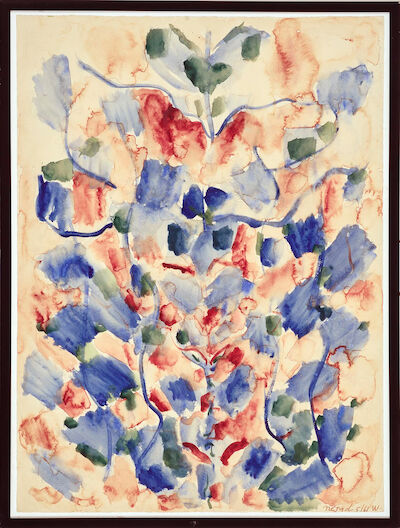 Mehmed Melih Devrim Nejad: Untitled, 1961. Signed Nejad 5/61. Watercolour on paper. Sheet size 65 x 48 cm. Untitled, 1961. Signed Nejad 5/61. Watercolour on paper. Sheet size 65 x 48 cm.