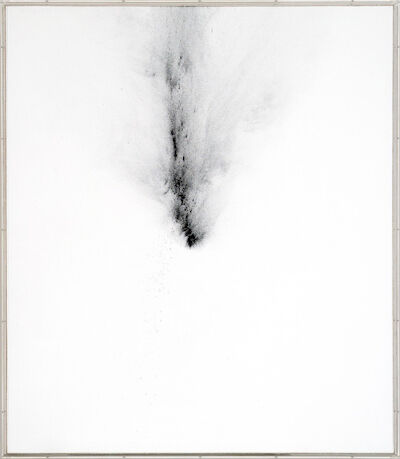 Tilo Heinzmann: Composition. Signed on the reverse Tilo 1/11. Mixed media on canvas mounted in acrylic box. 153 x 133 x 9 cm. Untitled. Signed on the reverse Tilo 1/11. Oil and pigment on canvas mounted in acrylic box. 153 x 133 x 9 cm.