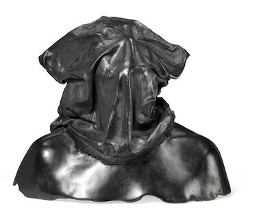 Christian Lemmerz: "Dark Room (Iraq) II", 2005-08. Signed Christian Lemmerz, 3/3. Patinated bronze. H. 42 cm. W. 53 cm. D. 28 cm. "Dark Room (Iraq) II", 2005-08. Signed Christian Lemmerz, 3/3. Patinated bronze. H. 42 cm. W. 53 cm. D. 28 cm.