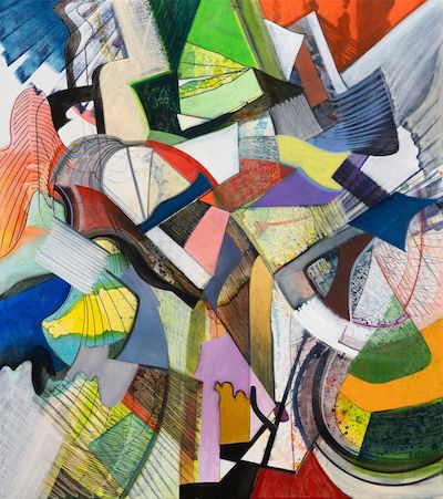 Lars Nørgård: "Sprouting", 2025. Signed, titled and dated on the reverse. Acrylic and oil on canvas. 170 x 150 cm. Unframed. "Sprouting", 2025. Signed, titled and dated on the reverse. Acrylic and oil on canvas. 170 x 150 cm. Unframed.