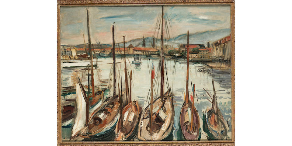 Emile Othon Friesz (French, 1879-1949) Les Yachts, Toulon