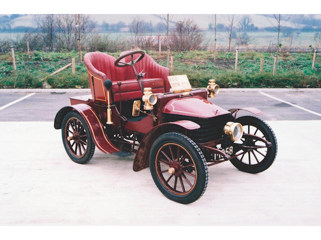 1904 Wolseley C6 6hp Two-Seater  Chassis no. V45 Engine no. 13/2254
