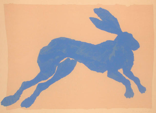 Sophie Ryder Blue Hare
