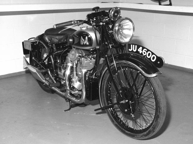 1934 Matchless 593cc Model 34/B Silver Hawk  Chassis no. 991 Engine no. 34/B 1982