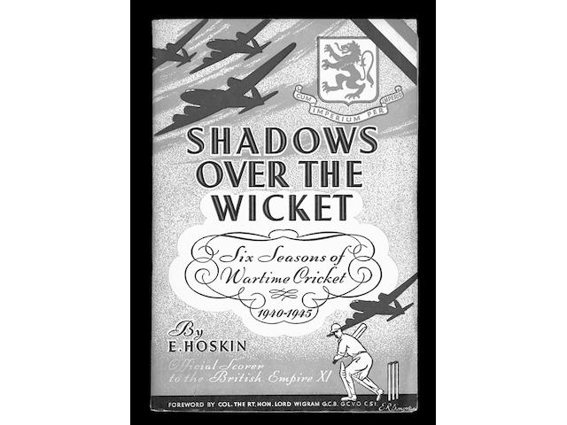 HOSKIN(E.), SHADOWS OVER THE WICKET,  (Qty)