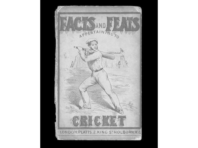 "A SPECTATOR", CRICKETING FACTS & FEATS,
